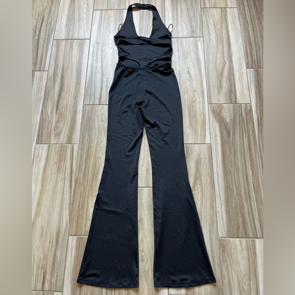 Princess Polly Black Jumpsuit - Picture 4 of 7